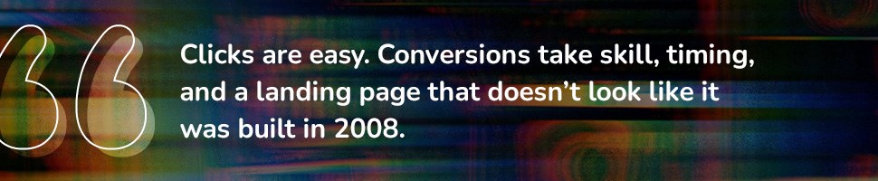 Clicks are easy