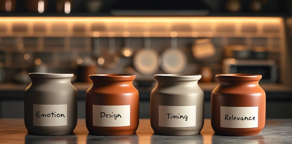The Secret Sauce: Emotion + Design + Timing